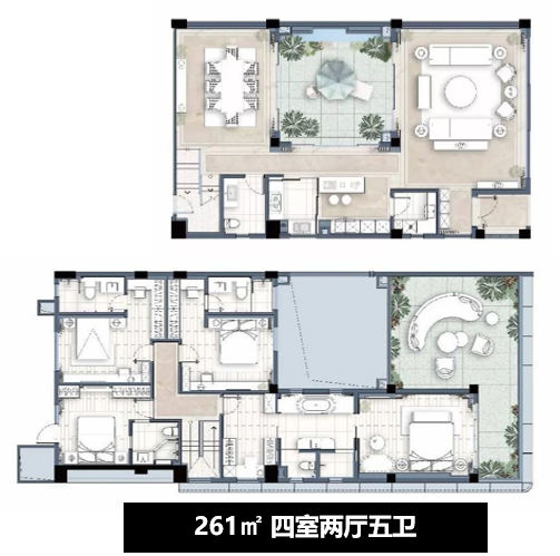 别墅分配空间怎么分_别墅空间分配_别墅分配空间怎么算