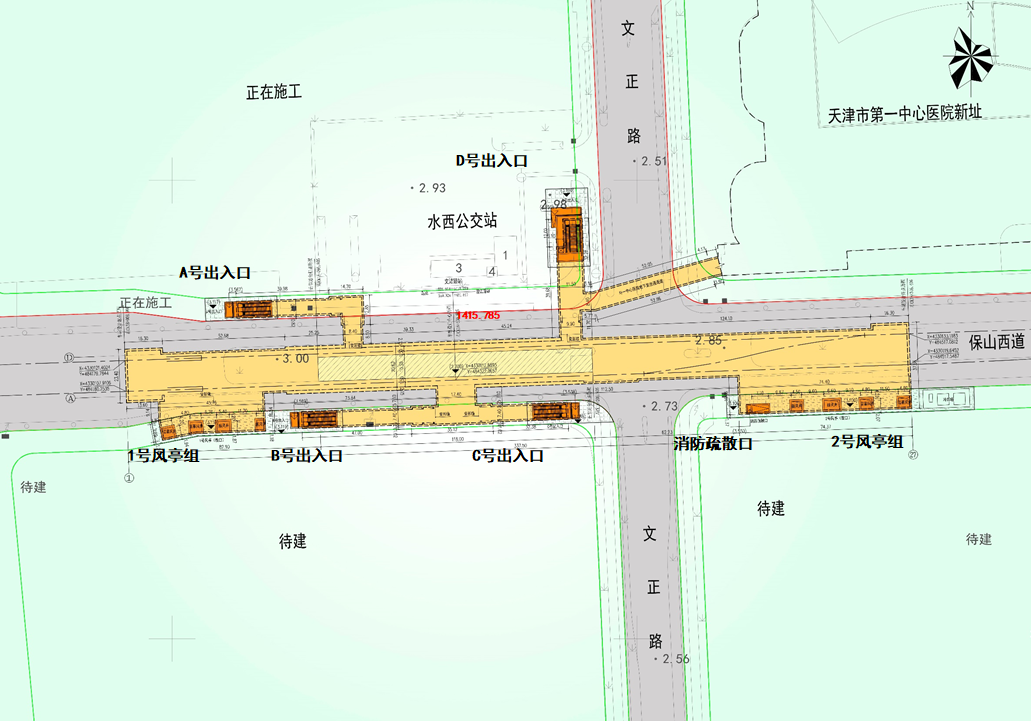 天津地铁6号线和8号线_天津号线地铁线路图_地铁线路天津