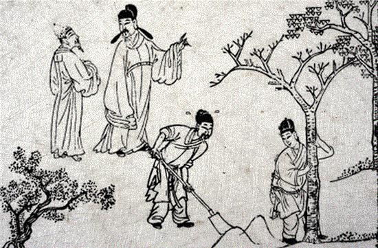 一首诗里写了7种植物，从李商隐的诗看唐朝的植树绿化